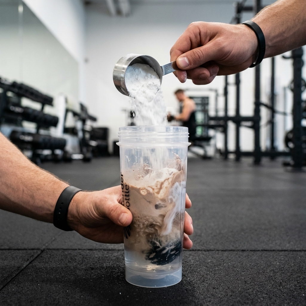 Comment prendre la créatine avec sa Whey